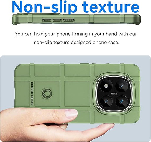 Funda de armadura para Xiaomi Redmi Note 14 Pro 5G, grado militar a prueba de golpes - Quierox - Tienda Online