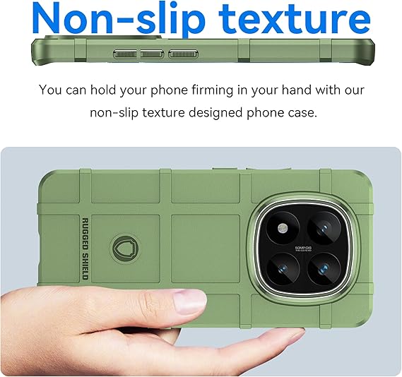 Funda de armadura para Xiaomi Redmi Note 14 Pro 5G, grado militar a prueba de golpes - Quierox - Tienda Online