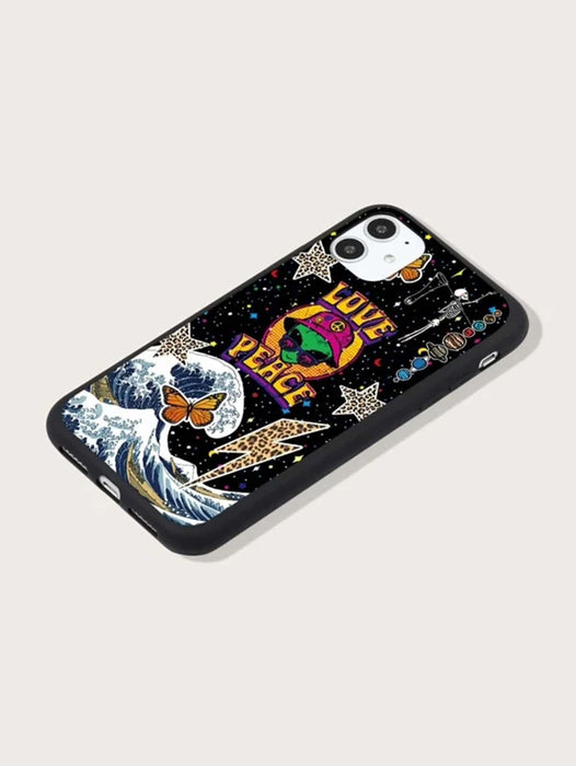 Funda De Celular Con Estampado De Extraterrestre Iphone X/XS - Quierox - Tienda Online