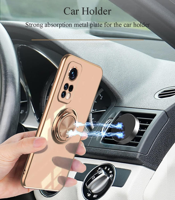 Funda de celular para Xiaomi Soporte de metal giratorio de 360° - Quierox - Tienda Online
