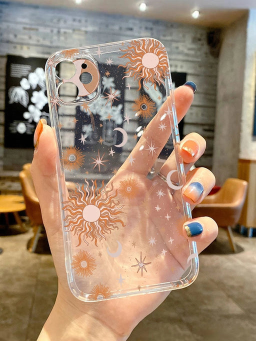Funda de celular transparente sol & luna - Quierox - Tienda Online
