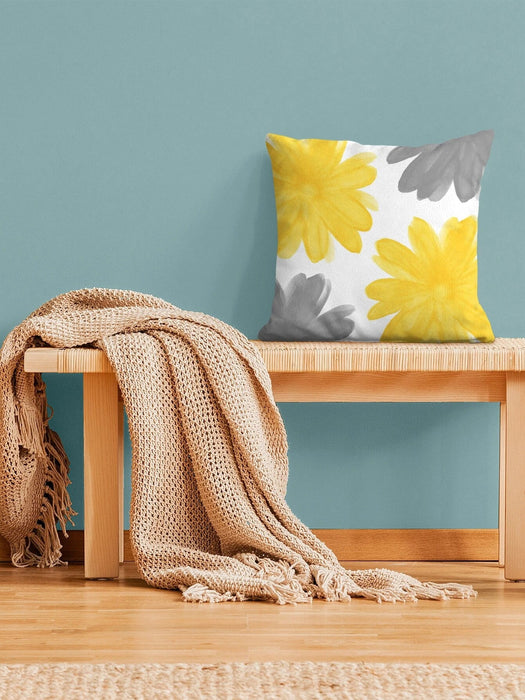 Funda de cojín con estampado de flores, funda de almohada moderna, para sofá - Quierox - Tienda Online