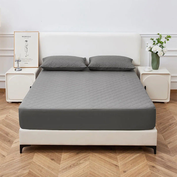 Funda de colchón de algodón, sábana ajustable, Protector de repuesto 90*190+30cm - Quierox - Tienda Online