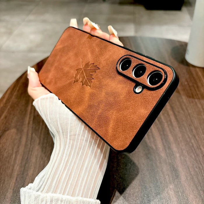 Funda de cuero retro para Samsung Galaxy S25 - Quierox - Tienda Online