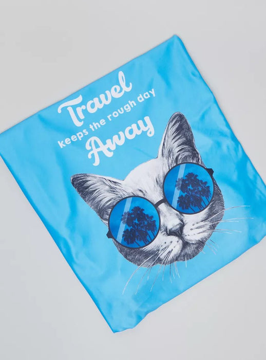 Funda de maleta estampada con cierre de velcro - Quierox - Tienda Online