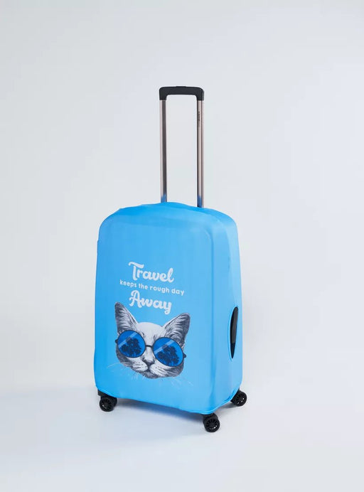 Funda de maleta estampada con cierre de velcro - Quierox - Tienda Online