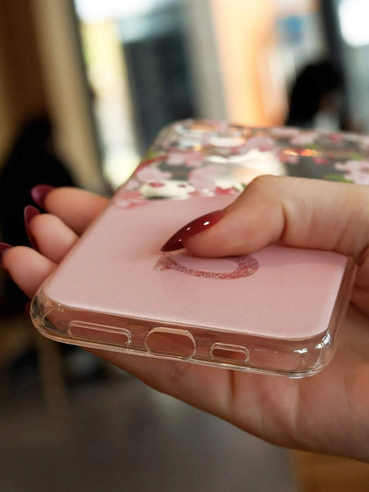 Funda de móvil transparente con estampado de letra - Quierox - Tienda Online