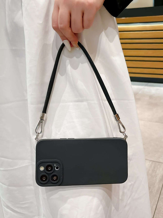 Funda de móvil unicolor con acollador Realme C30 - Quierox - Tienda Online