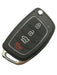 Funda de repuesto para llavero de Hyundai Sonata, Santa Fe, entrada sin llave, control remoto - Quierox - Tienda Online