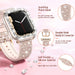 Funda de silicona compatible con Apple Watch de 44 mm con protector de bordes - Quierox - Tienda Online