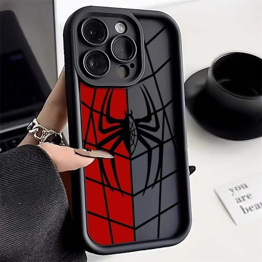 Funda de silicona con diseño de araña negra y roja para iPhone 11 PRO MAX - Quierox - Tienda Online