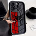 Funda de silicona con diseño de araña negra y roja para iPhone 11 PRO MAX - Quierox - Tienda Online
