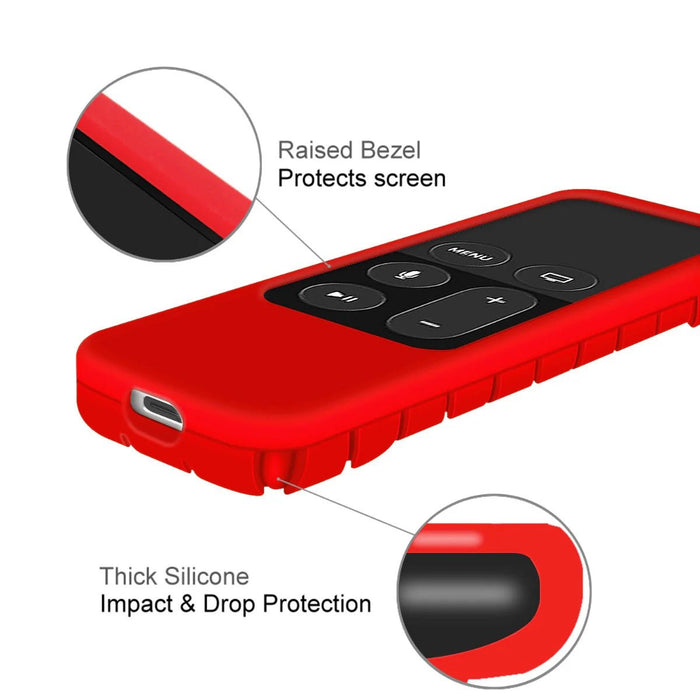 Funda de silicona liviana para control remoto de Apple TV 4K de 5.ª y 4.ª generación - Quierox - Tienda Online