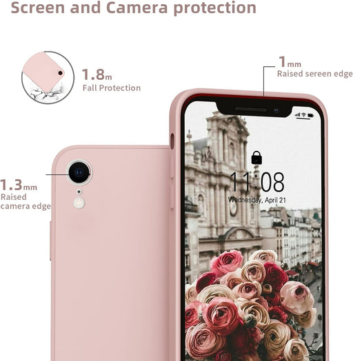 Funda de silicona Orda compatible con iPhone XR de 6,1", ultrafina, delgada - Quierox - Tienda Online