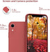 Funda de silicona Orda compatible con iPhone XR de 6,1", ultrafina, delgada - Quierox - Tienda Online