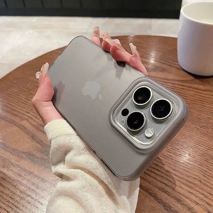 Funda de silicona suave mate transparente para iPhone 14 Pro Max - Quierox - Tienda Online