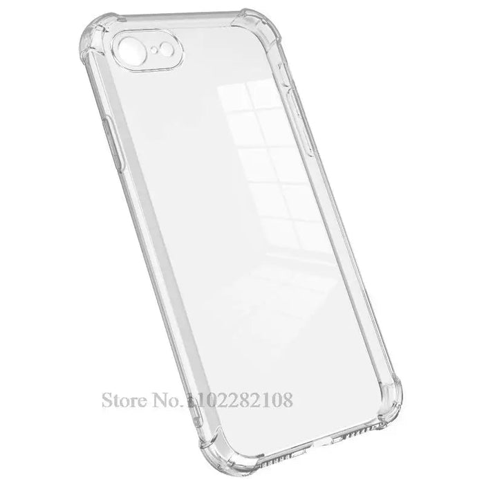 Funda de silicona suave transparente Funda para iPhone 6S - Quierox - Tienda Online