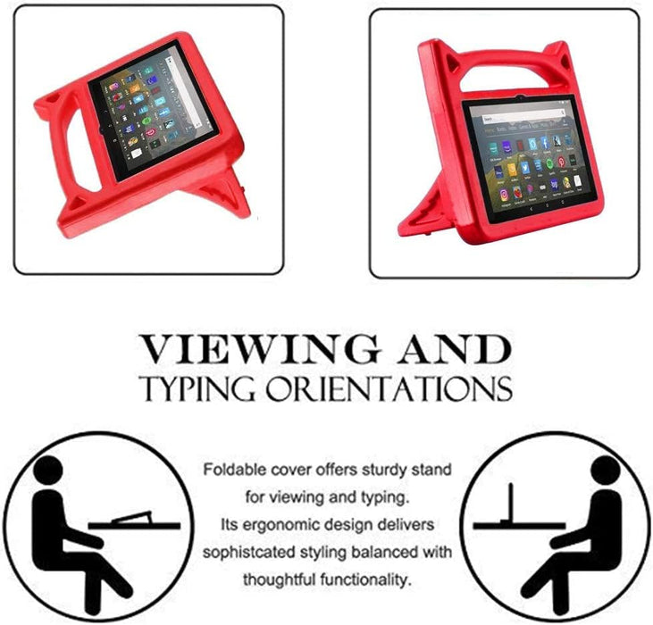 Funda de tablet samsung 10.ª liviana a prueba de golpes con asa y soporte para niños de 8" - Quierox - Tienda Online