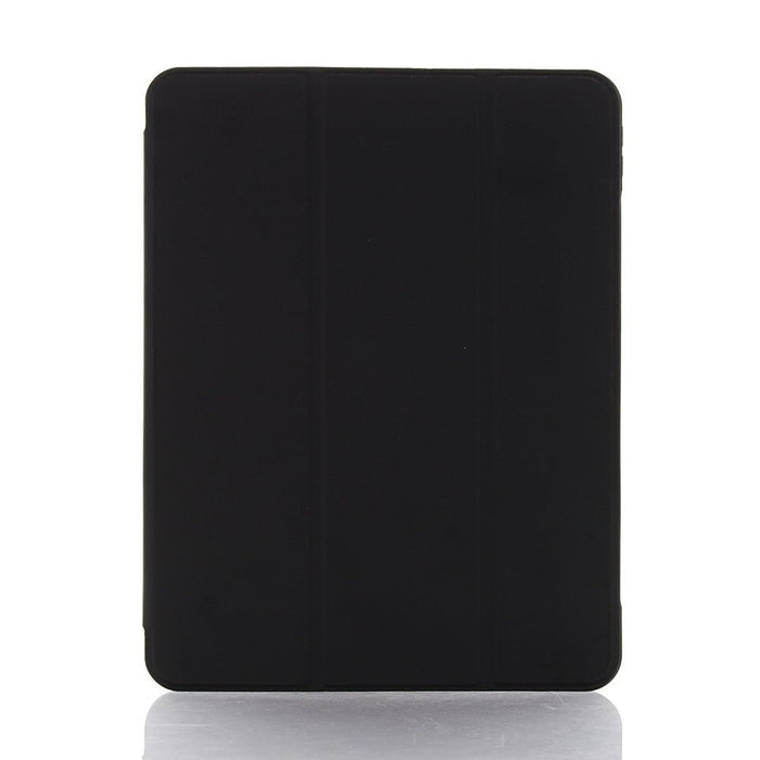 Funda de tableta de cuero con tapa horizontal con soporte triple (negro) - Quierox - Tienda Online
