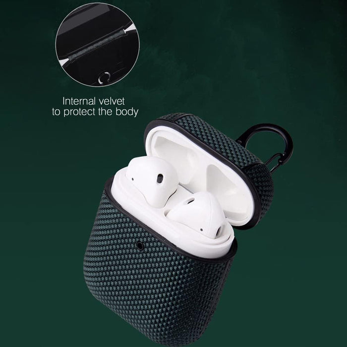 Funda de tela tejida de lujo de alta calidad para auriculares Apple, Airpods - Quierox - Tienda Online