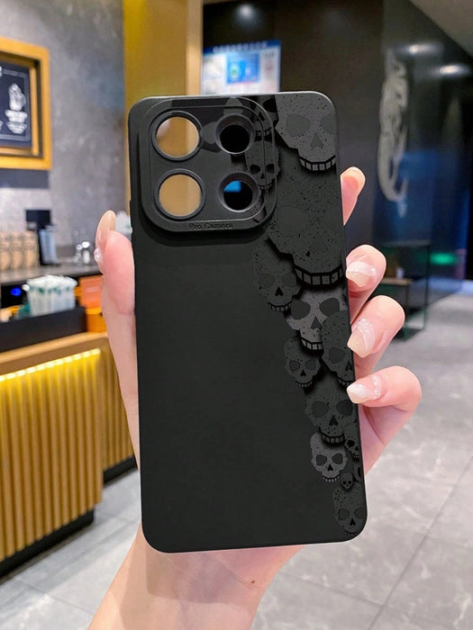 Funda de teléfono con diseño de esqueleto para cámara lateral, para con Infinix - Quierox - Tienda Online