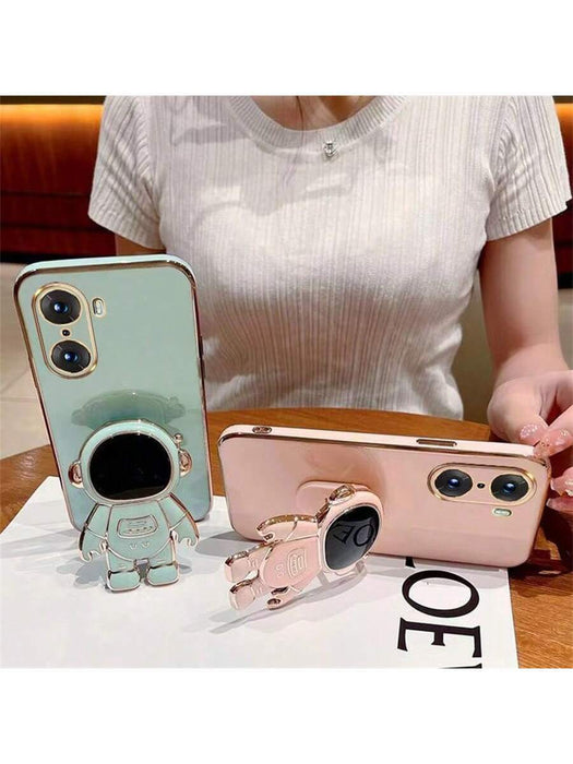 Funda de teléfono con diseño de manzana en color rosa pastel con accesorio de teléfono - Quierox - Tienda Online