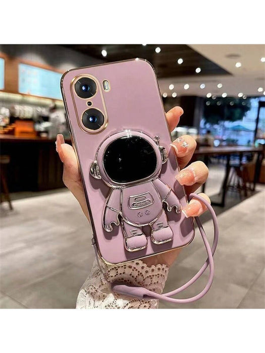 Funda de teléfono con diseño de manzana en color rosa pastel con accesorio de teléfono - Quierox - Tienda Online