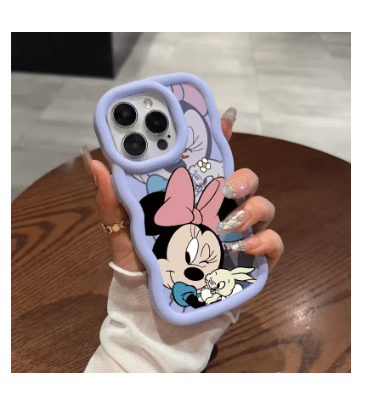 Funda de teléfono con diseño de Mickey y Minnie Mouse para Motorola Moto Edge G54 - Quierox - Tienda Online