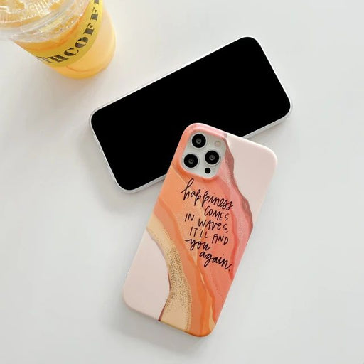 Funda de teléfono con letras abstractas de arte Retro para iPhone 11 Pro Max - Quierox - Tienda Online