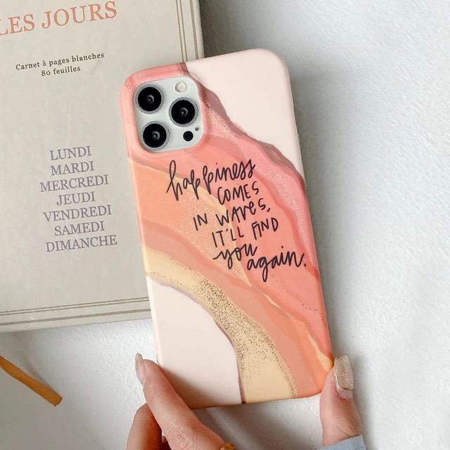 Funda de teléfono con letras abstractas de arte Retro para iPhone 11 Pro Max - Quierox - Tienda Online