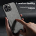 Funda de teléfono con parte trasera de cuero magnético (gris claro) Para Xiaomi Redmi Note 13 Pro - Quierox - Tienda Online