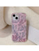 Funda de teléfono de moda con elemento de lazo rosa 1 pieza para iPhone 15 - Quierox - Tienda Online