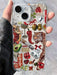 Funda de teléfono de TPU a prueba de golpes con estampado para iPhone 14 - Quierox - Tienda Online