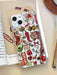 Funda de teléfono de TPU a prueba de golpes con estampado para iPhone 14 - Quierox - Tienda Online