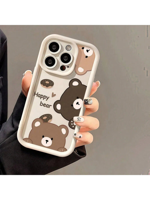 Funda de teléfono móvil con textura de oso adorable para iphone 12 Pro Max - Quierox - Tienda Online