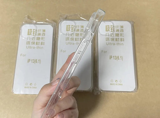 Funda de teléfono transparente ,carcasa trasera transparente de silicona TPU - Quierox - Tienda Online