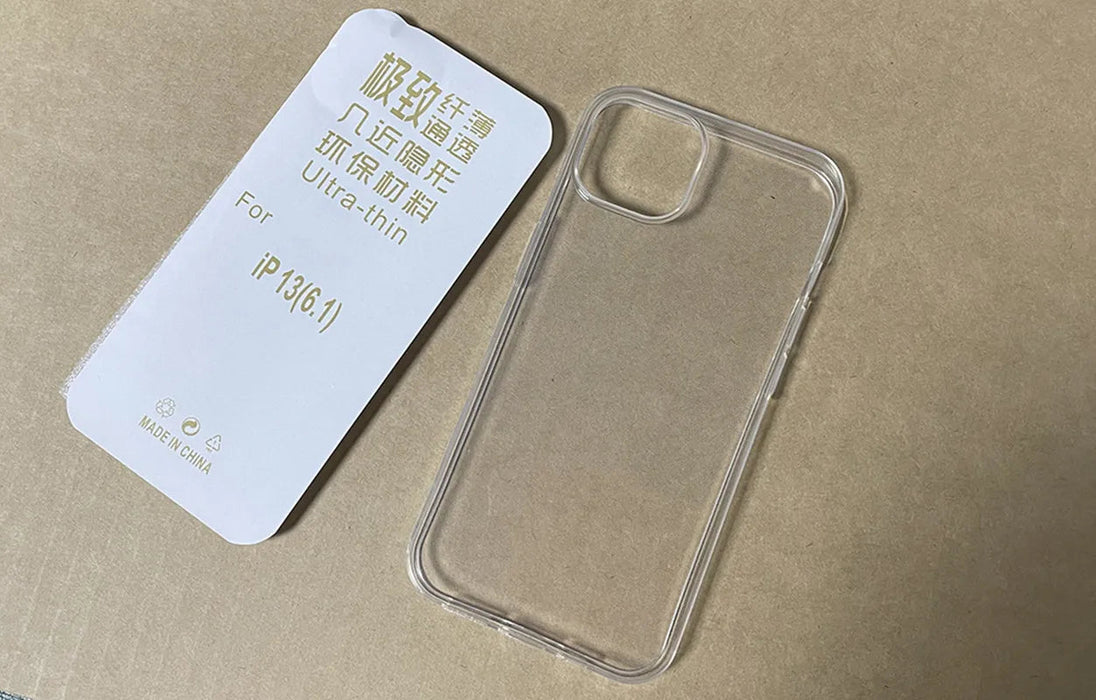 Funda de teléfono transparente ,carcasa trasera transparente de silicona TPU - Quierox - Tienda Online