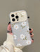 Funda de TPU con soporte de espejo y diseño floral pintado, para iphone 13 Pro Max - Quierox - Tienda Online