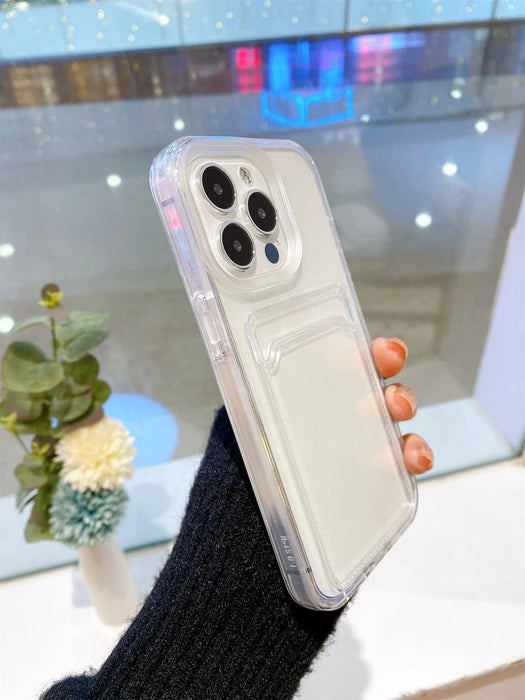 Funda de TPU desmontable 2 en 1 con tarjetero, compatible con iPhone - Quierox - Tienda Online