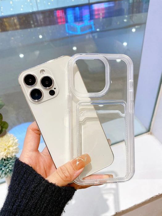 Funda de TPU desmontable 2 en 1 con tarjetero, compatible con iPhone - Quierox - Tienda Online