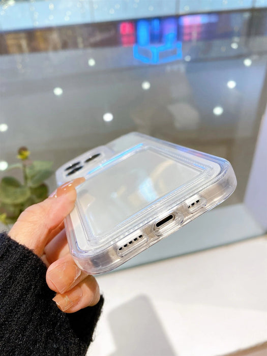Funda de TPU desmontable 2 en 1 con tarjetero, compatible con iPhone - Quierox - Tienda Online