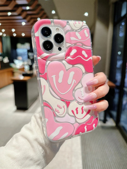 Funda de TPU minimalista rosa de San Valentín - Quierox - Tienda Online