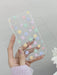 Funda de TPU transparente con estampado de flores de colores de verano, para iPhone - Quierox - Tienda Online