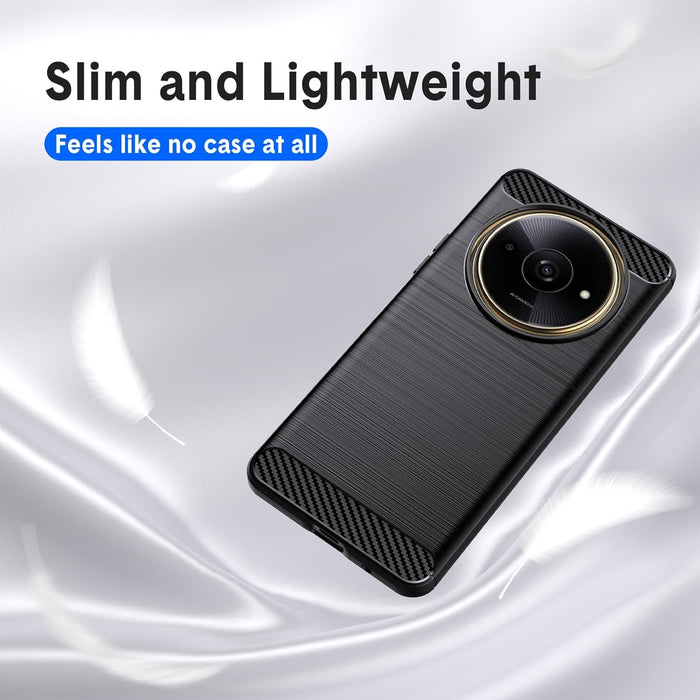 Funda diseñada para Xiaomi Redmi A3X/Redmi A3, TPU flexible [textura cepillada] - Quierox - Tienda Online