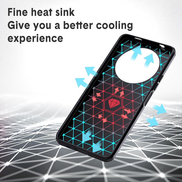 Funda diseñada para Xiaomi Redmi A3X/Redmi A3, TPU flexible [textura cepillada] - Quierox - Tienda Online