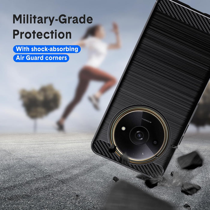 Funda diseñada para Xiaomi Redmi A3X/Redmi A3, TPU flexible [textura cepillada] - Quierox - Tienda Online