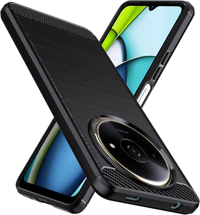 Funda diseñada para Xiaomi Redmi A3X/Redmi A3, TPU flexible [textura cepillada] - Quierox - Tienda Online