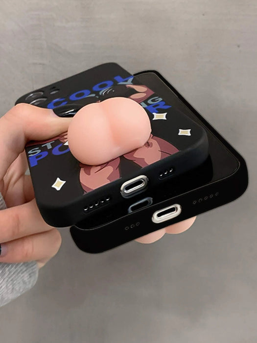 Funda divertida para teléfono con patrón de levantamiento de pesas compatible con iPhone - Quierox - Tienda Online