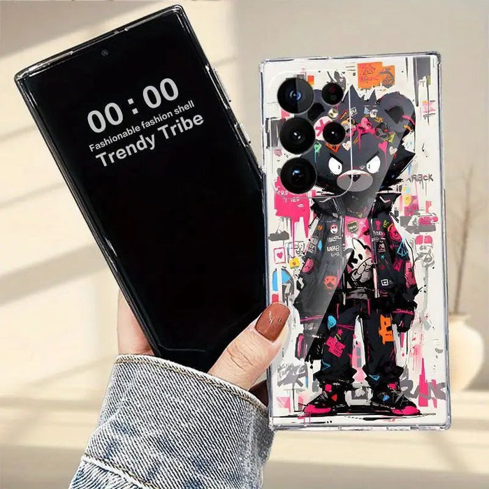 Funda elegante y ligera para teléfono móvil, antigolpes y anticaídas, adecuada para Samsung - Quierox - Tienda Online