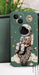Funda estampado de astronauta de silicona para iPhone - Quierox - Tienda Online